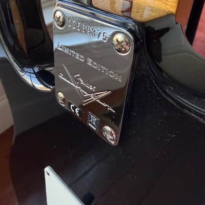 2025 Fender Custom Shop Stratocaster Limited Edition Custom Deluxe W25 NOS - Black Sparkle image 13