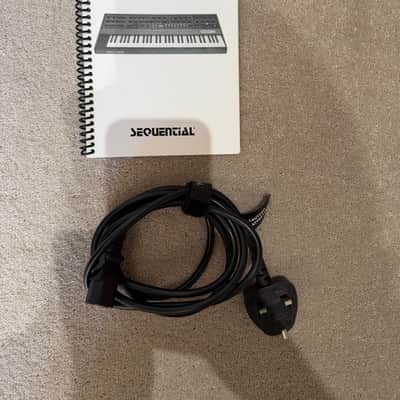 Sequential Prophet-10 Rev 4 61-Key 10-Voice Polyphonic Synthesizer 2020 - Present - Black with Wood Sides image 9