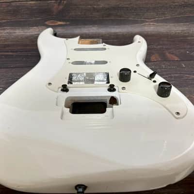 90s Charvel by Jackson ARK AR-090-SSH Body White Made in Japan w/Plate image 8