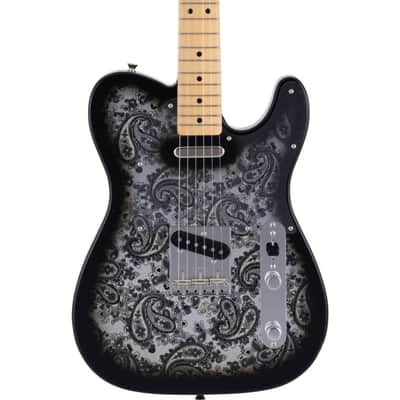 Fender Made in Japan Limited Telecaster MN Black Paisley image 1