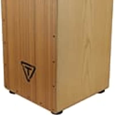 29 Series American Ash Wood Box Cajon with Zebrano Front Plate image 1