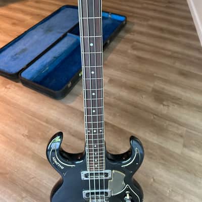1965 Burns/Baldwin Baby Bison Bass - Black w/OHSC image 6