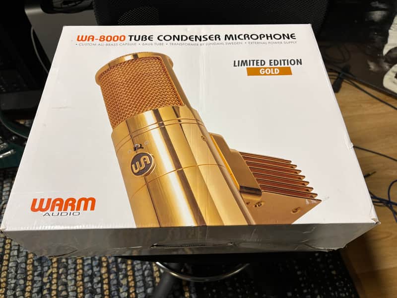 Warm Audio WA-8000 Gold Plated Limited Edition 2025 - Gold image 1