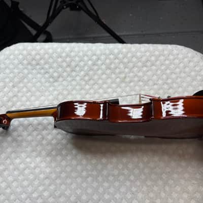 VINTAGE LIDL HAND CRAFTED IN LUBY CZECH REPUBLIC 3/4 VIOLIN MODEL 220 CASE/BOW image 12