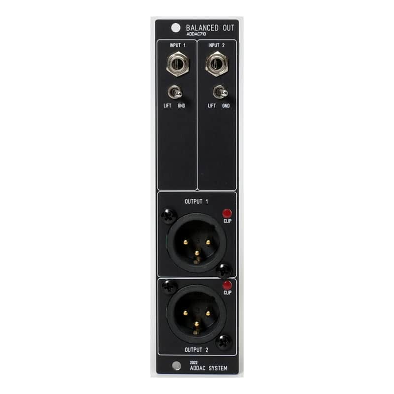 ADDAC 710 Balanced Audio Output Eurorack Module image 1