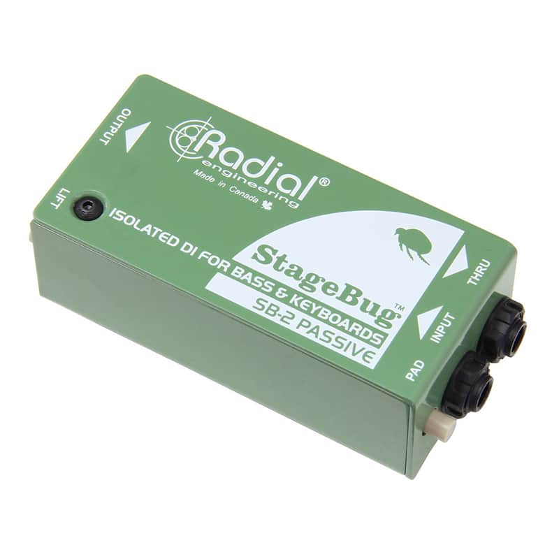 Radial StageBug SB-2 Compact Mono Passive Direct Box image 1