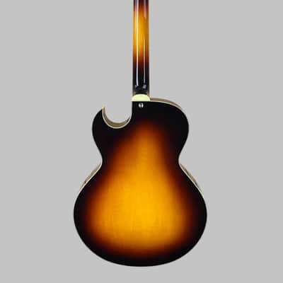 Eastman AR372CE-SB Hollowbody Archtop with Ebony Fretboard 2025 - Sunburst, 6.2 lbs image 5