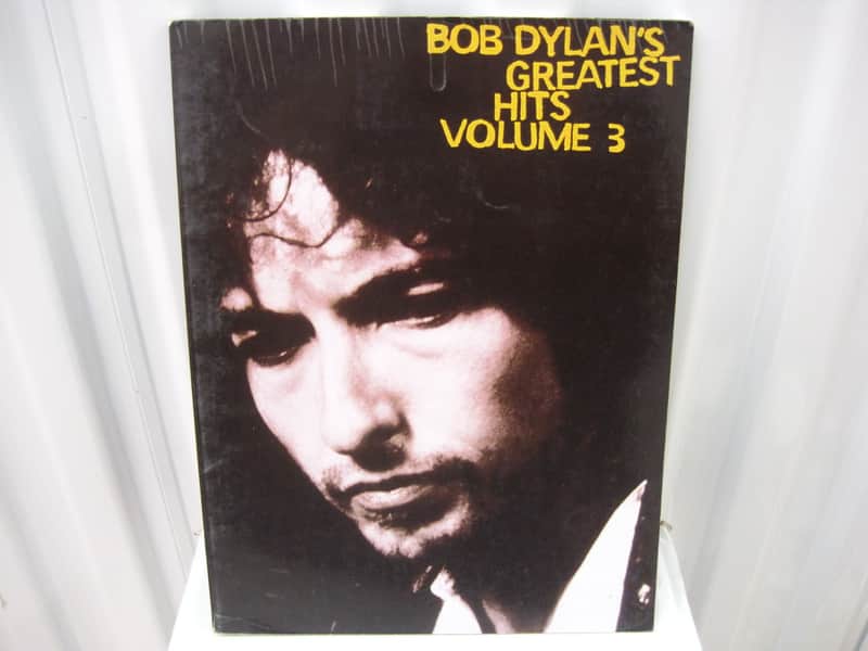 Bob Dylan Greatest Hits Volume 3 Sheet Music Song Book Songbook image 1