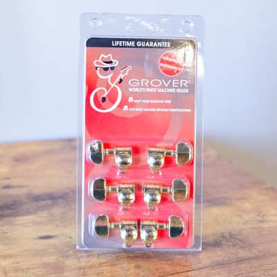 Grover Original Rotomatic Tuning Machines 3 x 3 Gold image 11