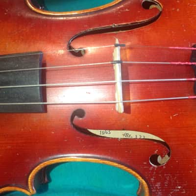 Fritz Otto Kaiser  , 4/4 Full Size Violin w/case, 2 bows , 1963 Fritz Otto Kaiser Model 122 , 4/4  1963 image 2