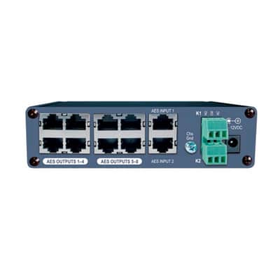 Broadcast Tools AES DA 2x4/1x8 AES/EBU Distribution Amplifier image 3