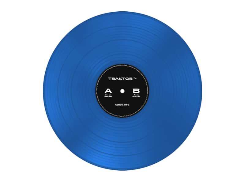 Native Instruments Traktor Control Vinyl (Blue) image 1