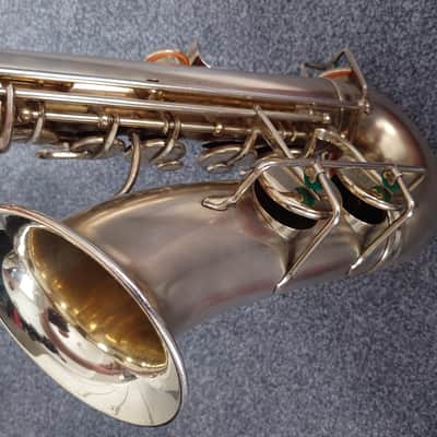 Vintage Selmer Modele 22 Alto Saxophone 1922 - Silver image 13