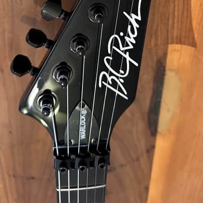 B.C. Rich Warlock Stranger Things “Eddie Munson” NJ series 2022 Red Crackle image 7
