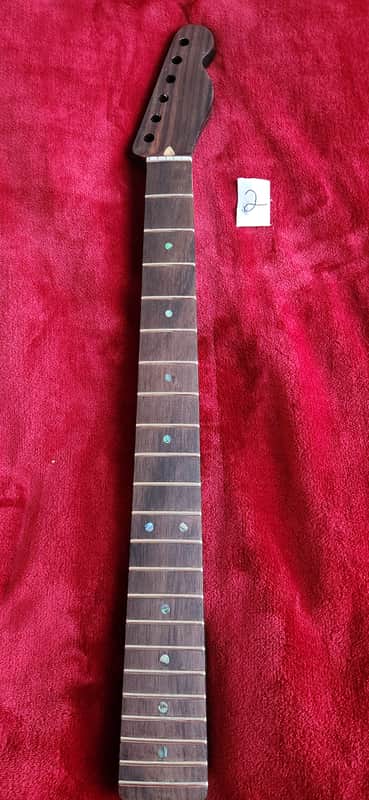 Telecaster tele #2 all rosewood neck replacement, 9.5 radius, modern C shape image 1