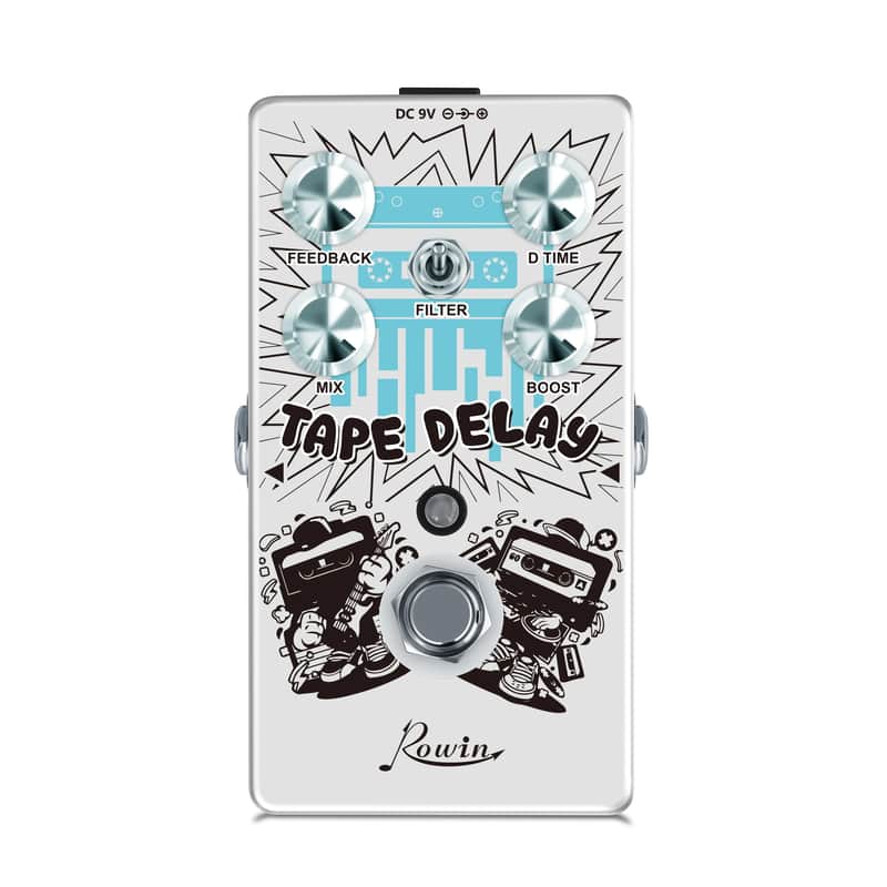 Rowin RE-01 Tape Delay Guitar Effect Pedal,price include the import duty for US buyer image 1