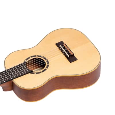 Ortega R121-1/4-L Family Series Spruce Top Mahogany Neck 1/4 Size Nylon 6-String Classical Acoustic Guitar w/Gig Bag For Left Hand Player image 8