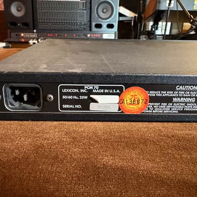 Lexicon PCM 70 Digital Effects Processor 1980s - Black image 5