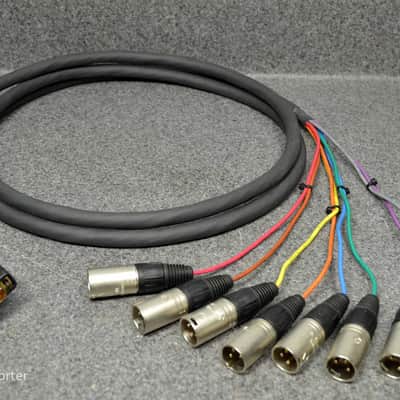 Belden Neutrik ICI DB25 to Male XLR image 4