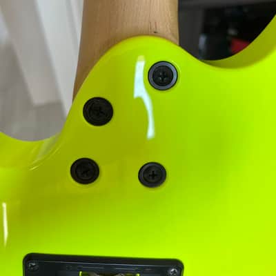 Ibanez S1XXV-FYE 25th Anniversary 2012 Fluorescent Yellow image 8