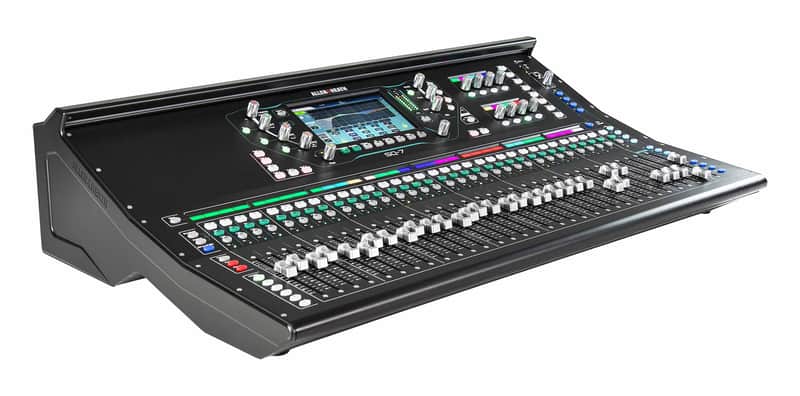 Allen & Heath AH-SQ-7 48-Channel and 36-Bus Digital Mixer with 32+1 Motorized Faders image 1