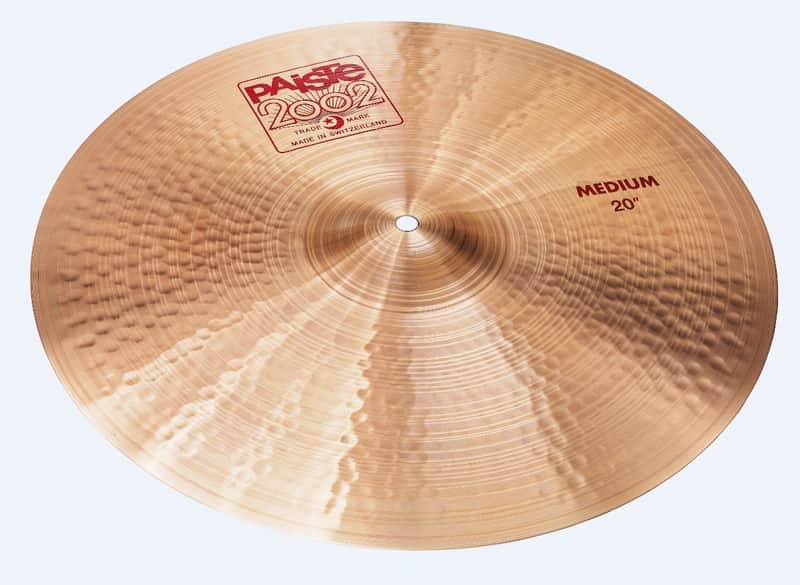 Paiste 2002 20" Medium Crash Cymbal/New With Warranty/Model # CY0001061520 image 1