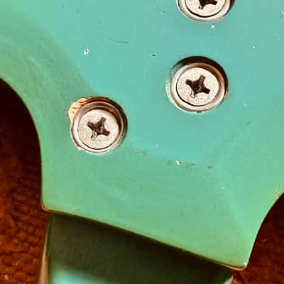 Beautiful Silvertone 1413 1965 - Turquoise - All original image 10