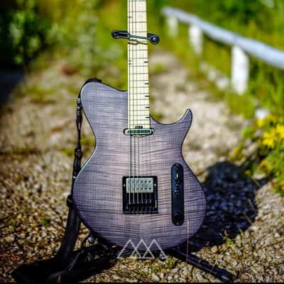 Vergnaud Bariton Djent'o'Caster 2020 (Grey Smoke Purple) image 1