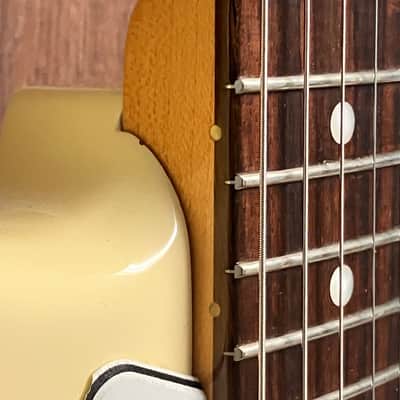 Fender American Original 60's Stratocaster Olympic White 7.9 pounds (original elec incl) image 5