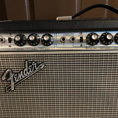 Fender Fender Vibrolux reverb amp 1967 - Sliver gave image 17