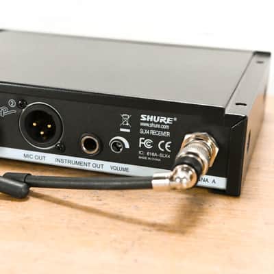 Shure SLX24/SM58 Handheld Wireless System - G5 Band (NO POWER SUPPLY) CG013EQ image 6