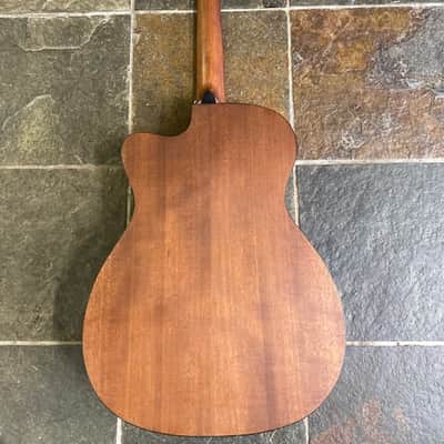 Cort Core OC Spruce All Solid Electro Open Pore Trans Black image 6