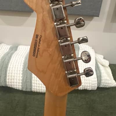 Squier Partscaster Tom Delonge Style Stratocaster with Rosewood Fretboard 2000’s Bild 3