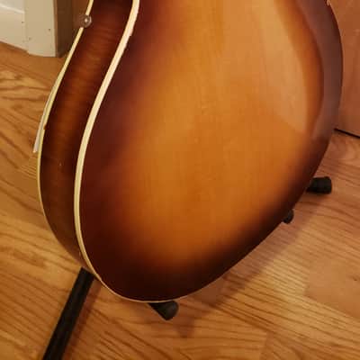 Kay Archtop Swingmaster ? Speed Demon 1950's 1960's  Sunburst image 9