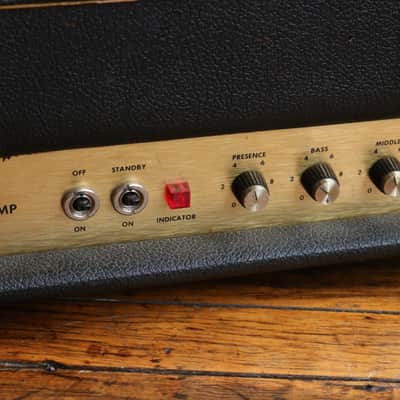 1976 Marshall Super Lead 100 MKII 2-Channel 100-Watt 6550 Head (w/ Master Volume Mod) image 5