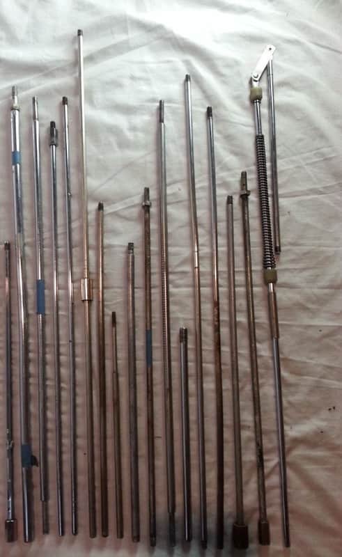 *Hi-Hats Stands Clutch Pull-Rods Hardware Parts Lot Vintage 60s Slingerland+More image 1