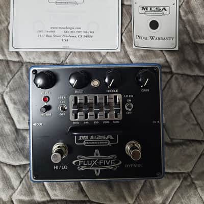Mesa Boogie Flux-Five Overdrive Pedal 2010s - Black image 1