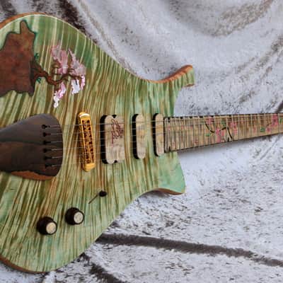 Build to Order GB Liuteria Boutique Marissa 6 string sakura edition image 14