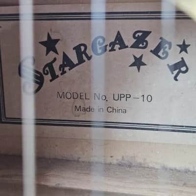 Stargazer Acoustic Guitar UUp 10 Natural Color image 2