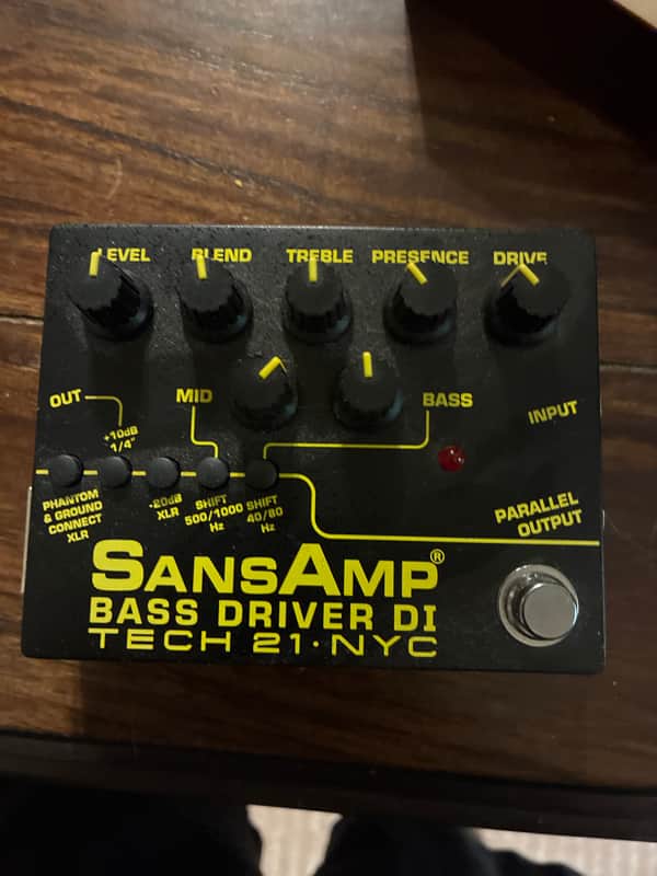 Tech 21 Sansamp Bass Driver D.I. V2 2016 - Present - Black