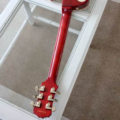 Epiphone Les Paul Standard '50s with Left-Handed - Washed Cherry Sunburst image 7