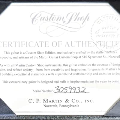 Martin Custom Shop OM-28 Style - 1 11/16" #59932 (Empire Music Spec) image 12