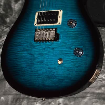 2022 PRS - CE 24 Bolt-ON - Blue Matteo w/ Black Wrap Burst image 2