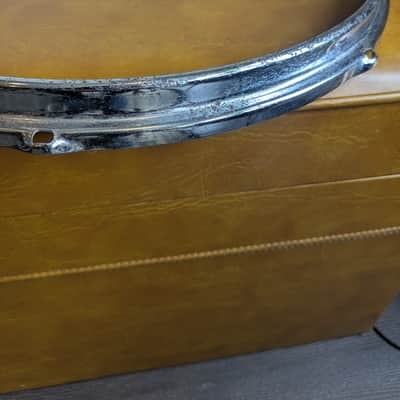 Pearl MIJ 16" 7 Lug Drum Hoop 1960s image 7