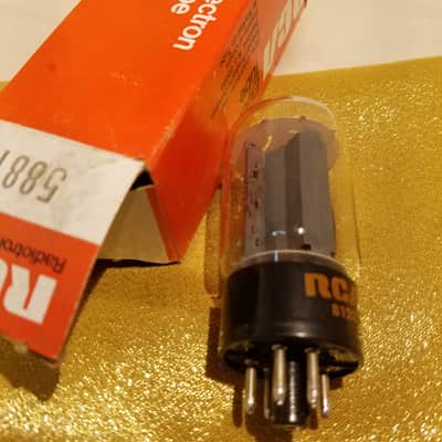 Sylvania Perfect Match Pair (2) 5881 6L6WGB Side Getter tNOS AT1000 TESTED Vacuum Tubes Matched Pair rugged 6L6 Beam Power Tetrode 1954-1963 image 2