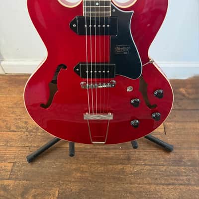 Heritage H-530 Standard Collection Transparent Cherry Electric Hollow body Guitar with OHSC 2026 Model image 2