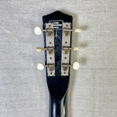 Kay 1160 Note 1966 Sunburst Parlor Acoustic Short Scale image 6