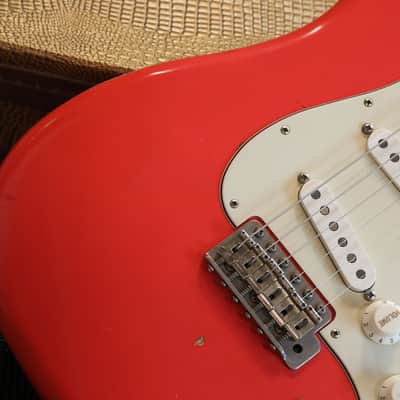 2017 Nash Guitars S-63 w/ Lollar Pickups Electric Guitar Fiesta Red + OHSC image 17