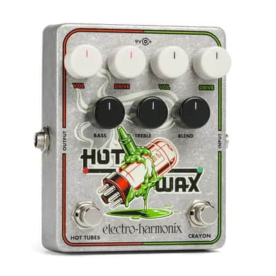 Electro-Harmonix Hot Wax Dual Overdrive White image 2