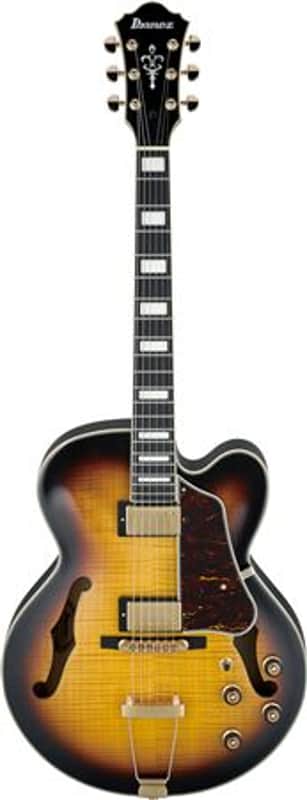 Ibanez Artcore Expressionist AF95FM Hollowbody Antique Yellow Sunburst image 1
